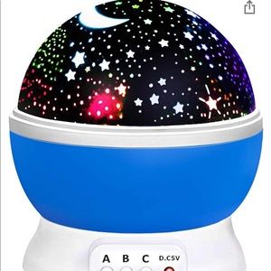 Kids moon and star projector